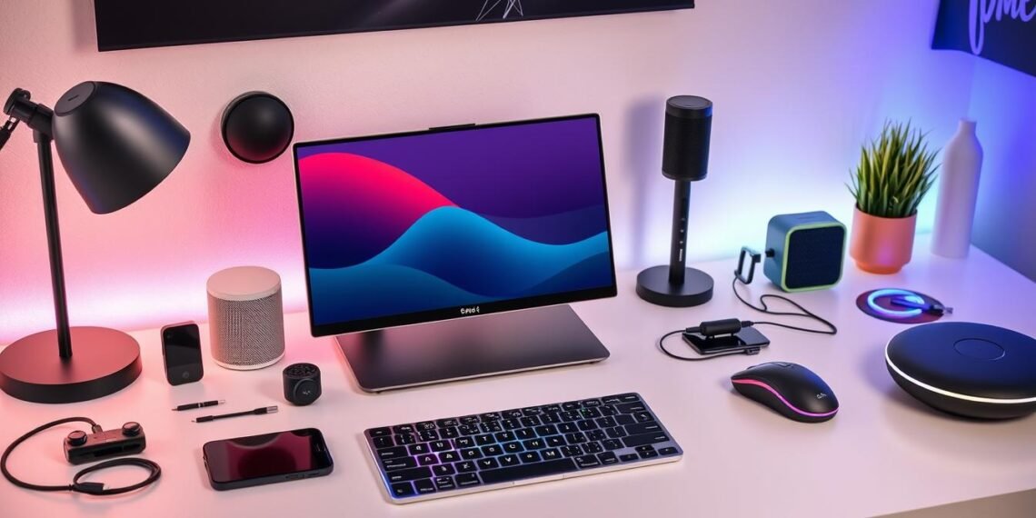 Tech accessories for gadget enhancement