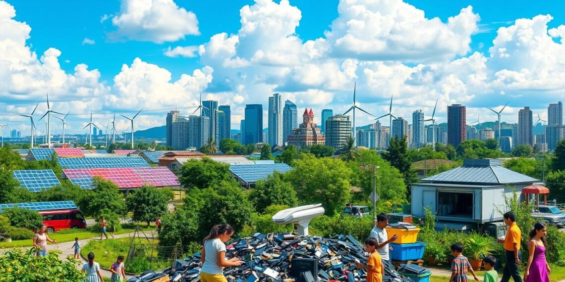 E waste solutions for tackling electronic pollution