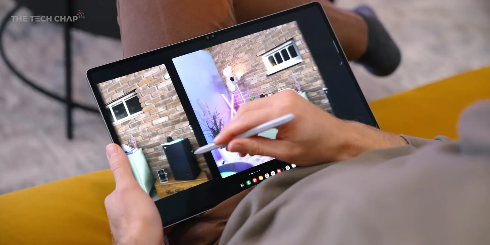 תהליך הציור עם S Pen